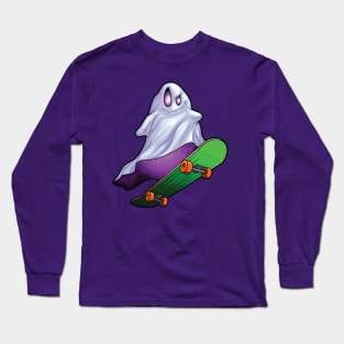 SkateGhost! Long Sleeve T-Shirt